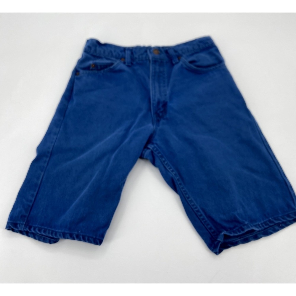 VINTAGE Levi's 550 Orange Tab Denim Jean Shorts Men 30 USA 90s Jorts Grunge Y2K